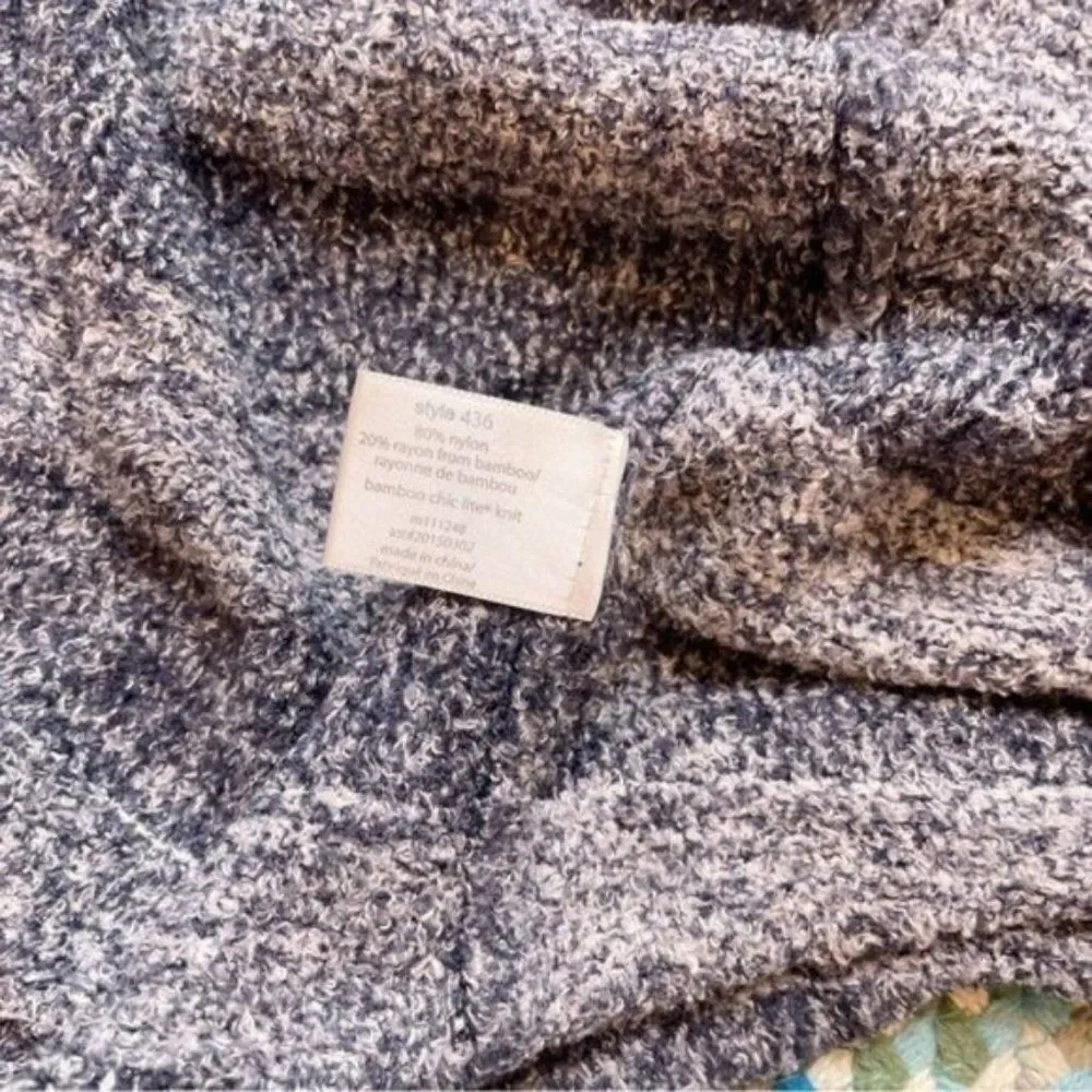 Barefoot Dreams Stripe‎ Waterfall Sweater Cardigan